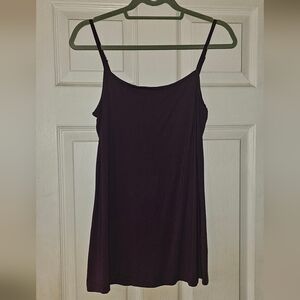 LOGO by Lori Goldstein Purple Cami